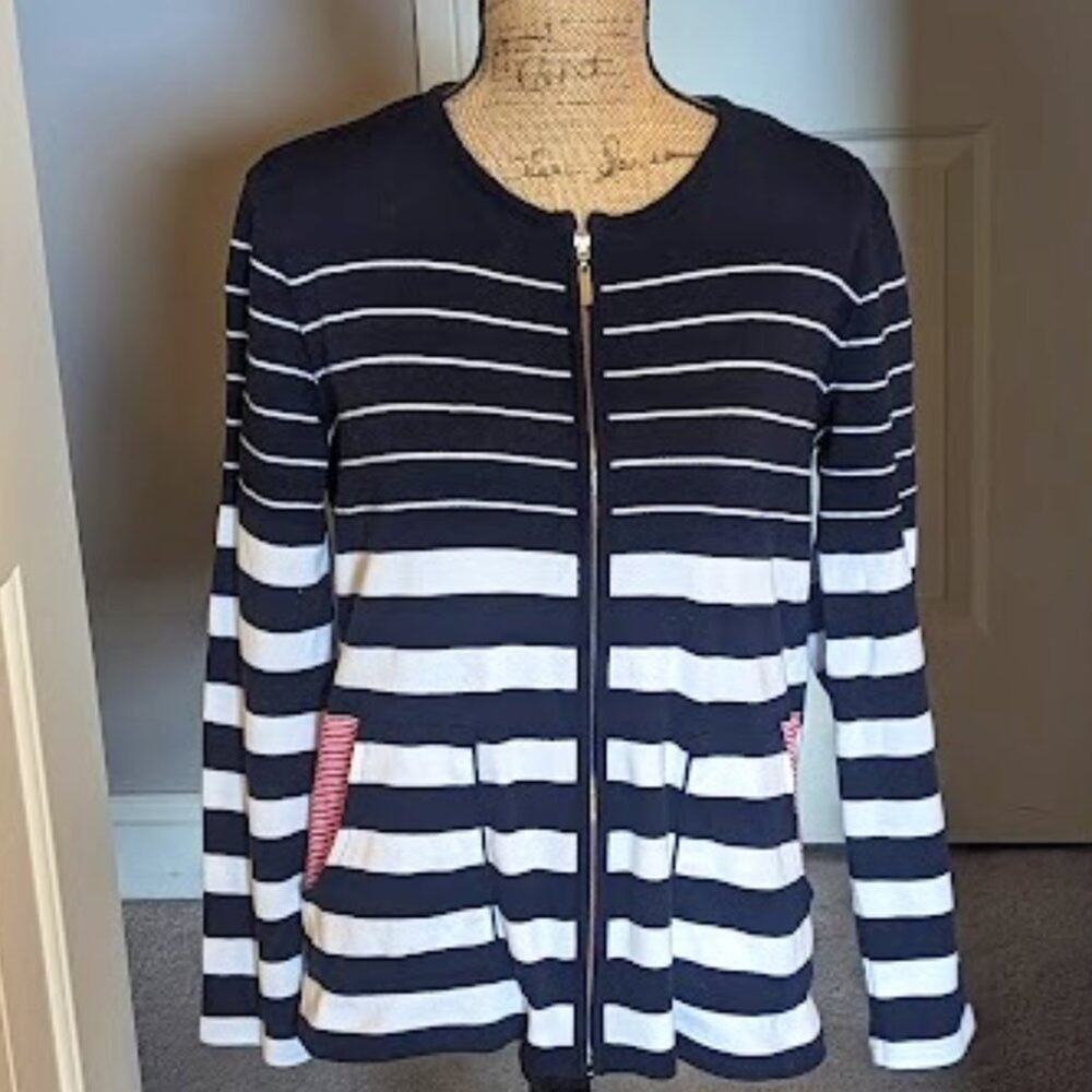Villager Sport by Liz Claiborne, Women's Full Zip Activewear Jacket Sz. S